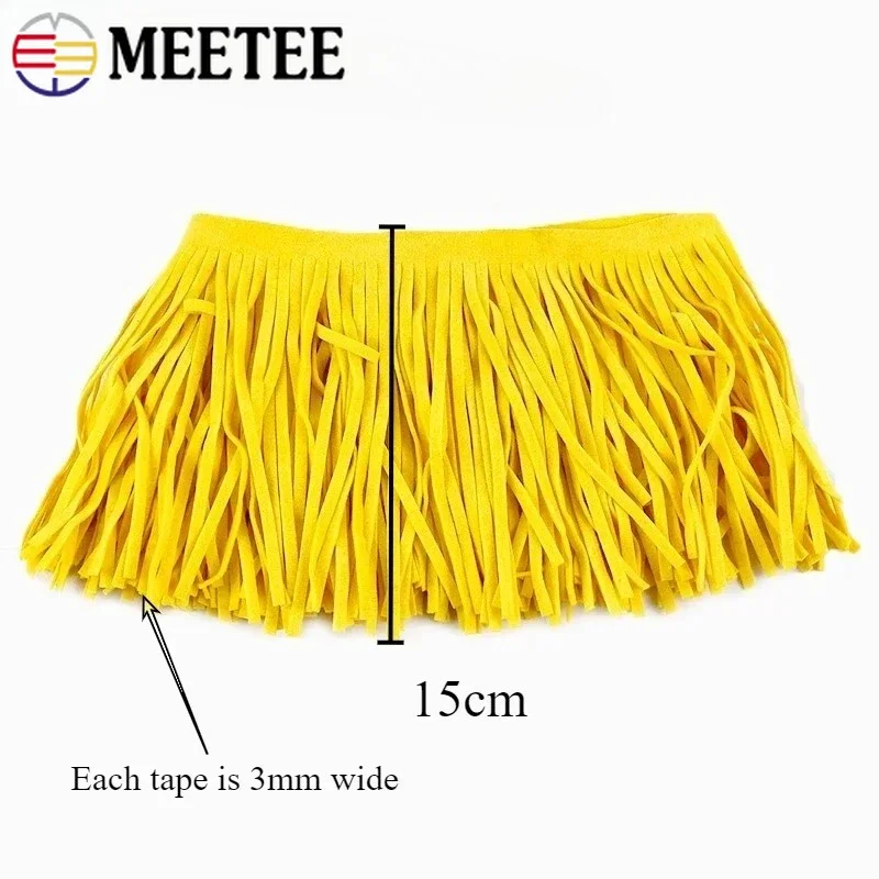 Suede Tassel Fringe Trim 3