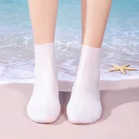 Water Socks Silicone Wetsuit Socks for Swimming Fins Frog Shoes Flippers Non-Slip Soft Material Beach Snorkeling Diving Socks 1