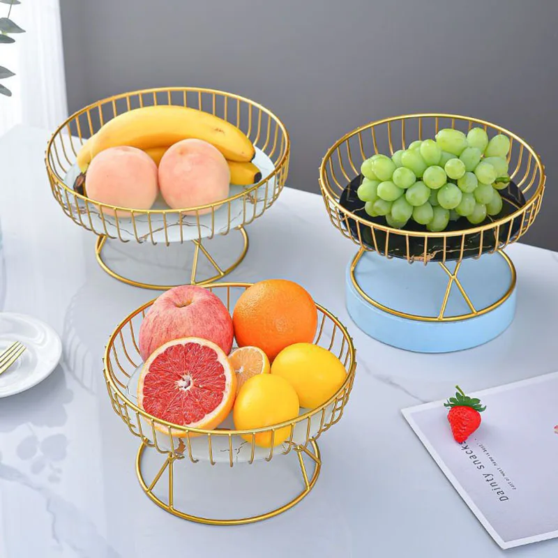 

Creative glass fruit tray, living room, tea table, household candy tray, snack melon and fruit tray, new Dim sum tray decoration