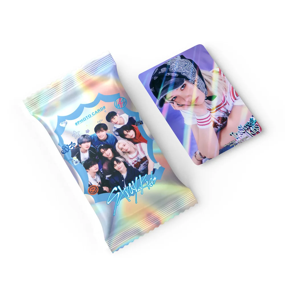 SKZ 10 cards/pack STRAYKIDS laser card Fang Can star peripheral