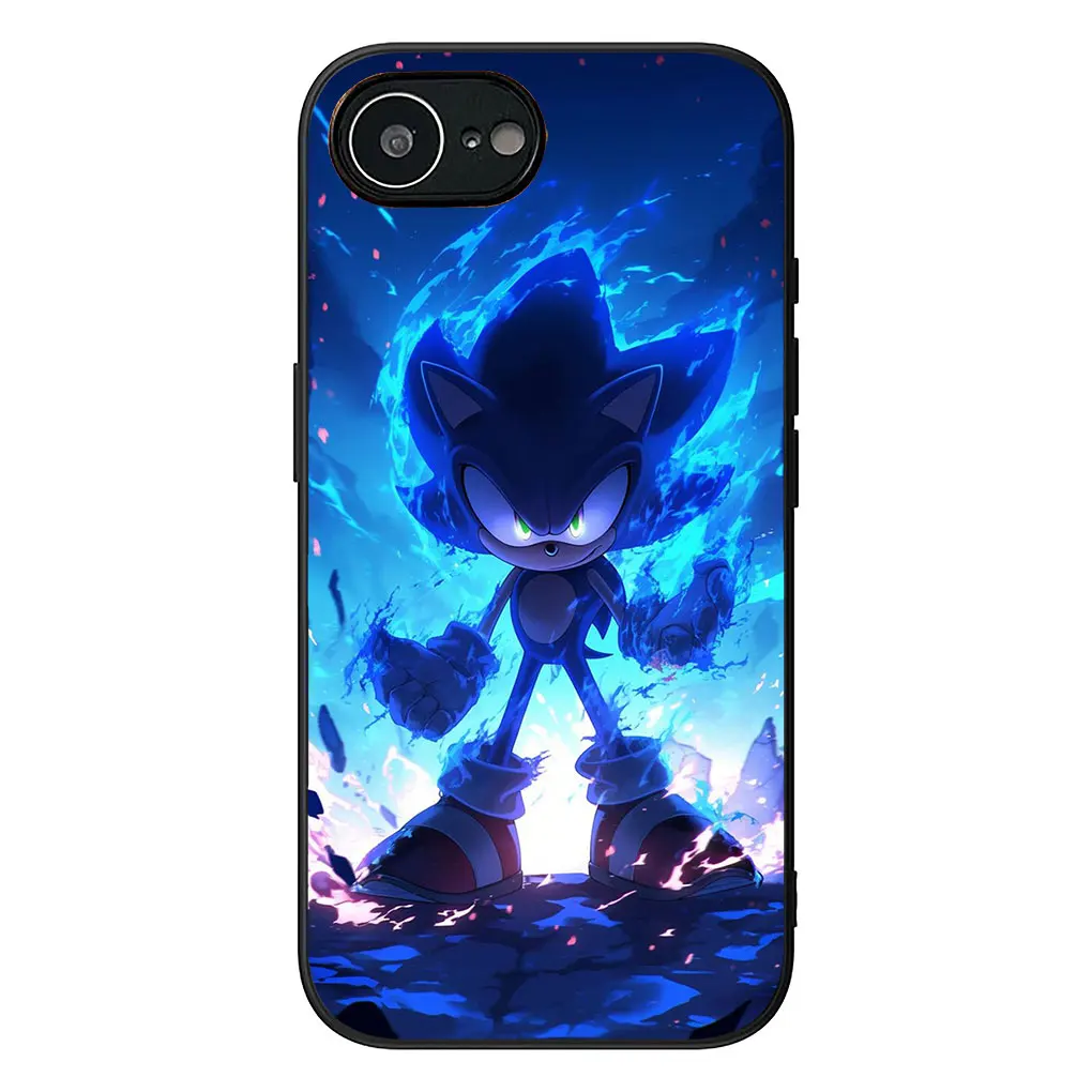 Sonic & Shadow Hedgehog Soft Phone Cover Case