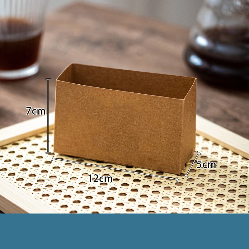 50pcs Kraft Paper Sandwich and Burger Boxes, Disposable Toast, Bread, Pastry, and Snack... - SKU PSBB0946 - UGI Packaging