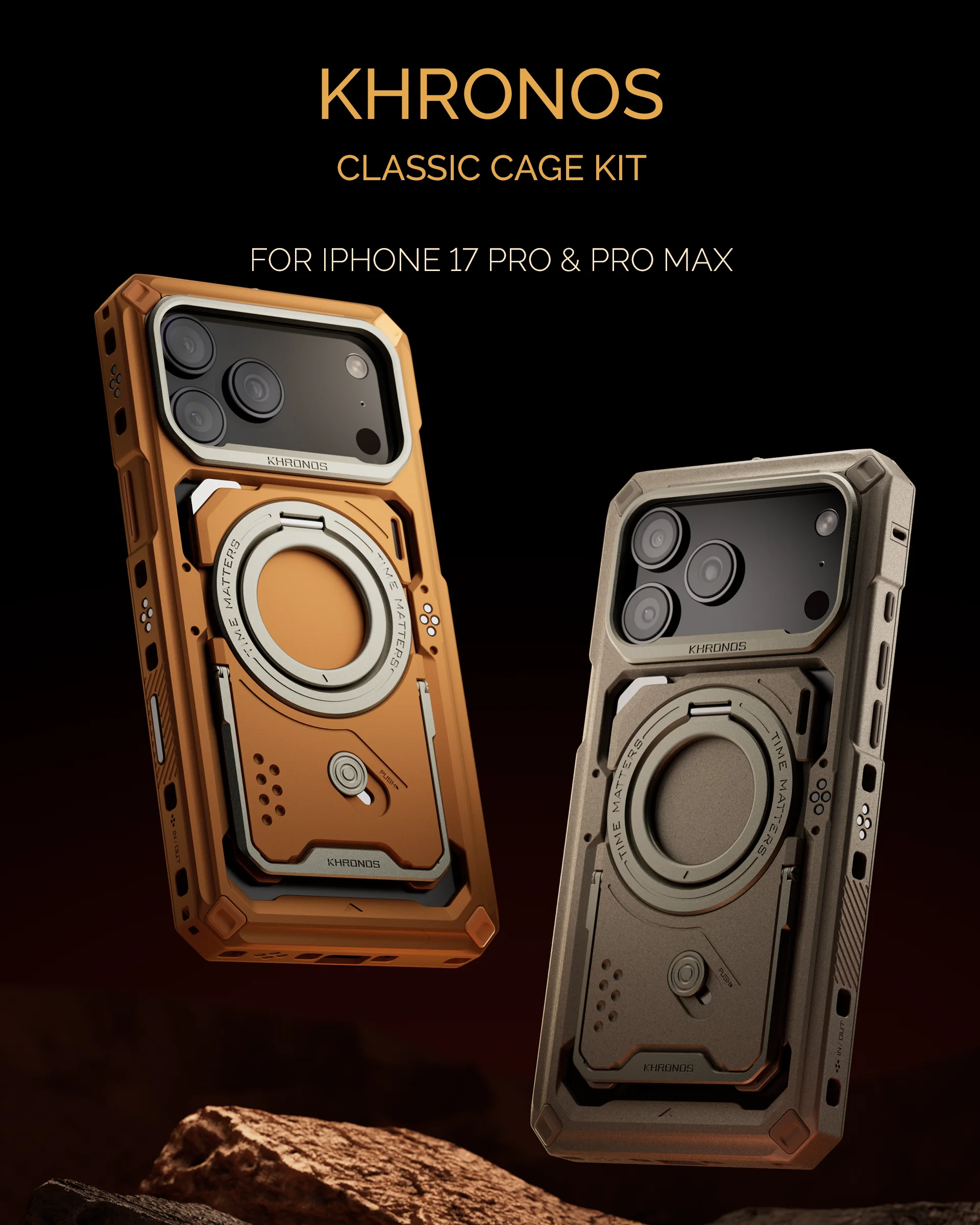 Mobile Phone Expansion Case Kit for iPhone 17 Pro/17 Pro Max with Magnetic Muti