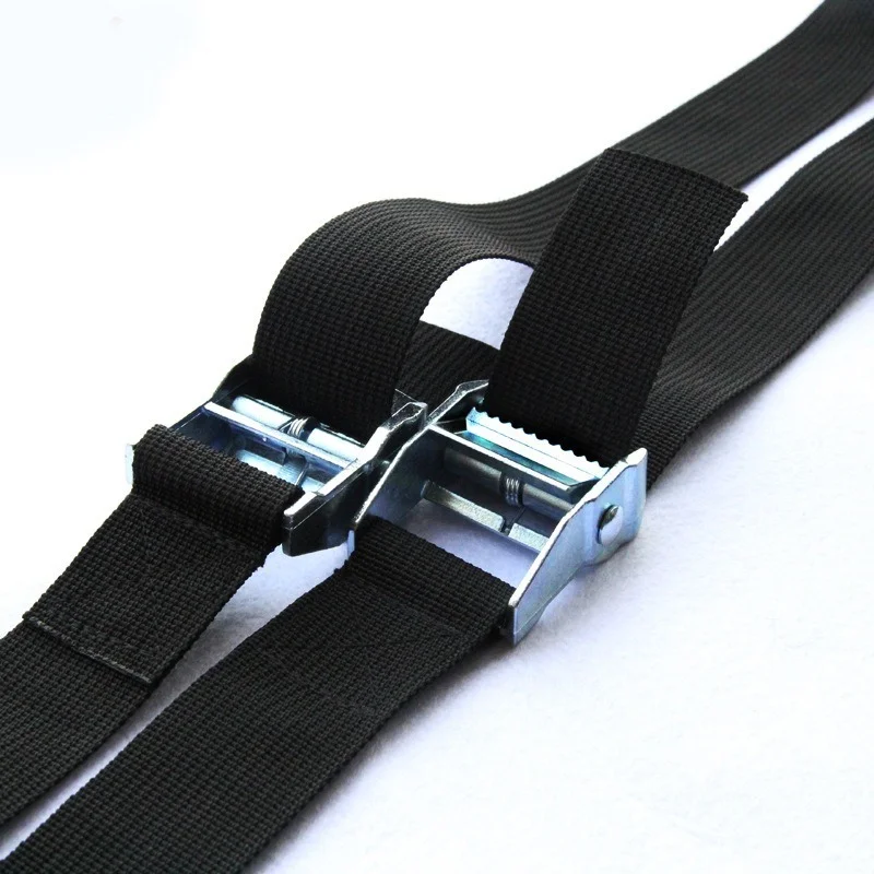 5m/3m Car Elastic Fixed Strap Zinc Alloy Press Buckle Cargo Binding Tighten Straps Organizer Car Trunks Roof Racks Bicycle Motor