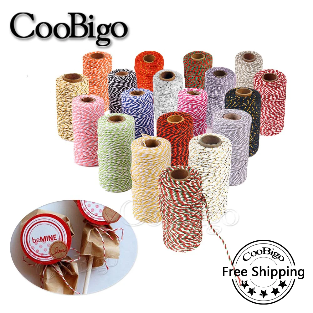Bakers Twine Thread String Cotton Cords Rope Home Decor Handmade