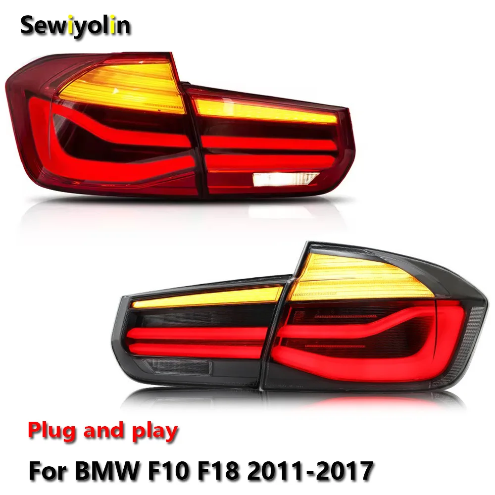 

Автомобильные аксессуары для BMW 5 серии F10 F18 2011-2017 M5 GTS светодиодные задние фары для запуска анимации лампа DRL сигнал тормоз туман автомобильный