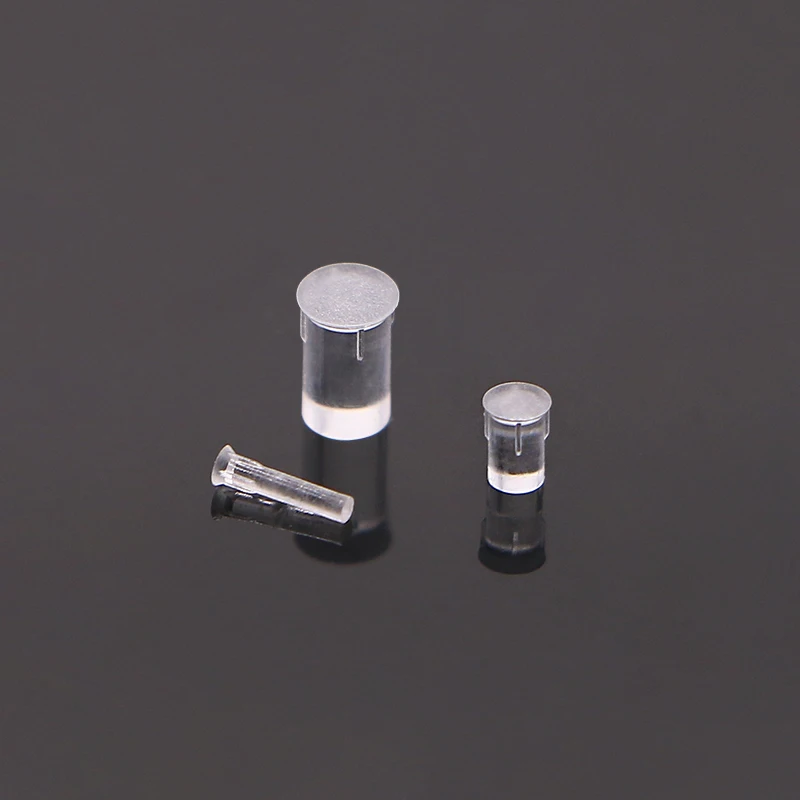 

RoHS PC Material 3mm Hole Light Guide Flat Top Clear 2.9mm Diameter LED Light Pipe PLPC3-5MM