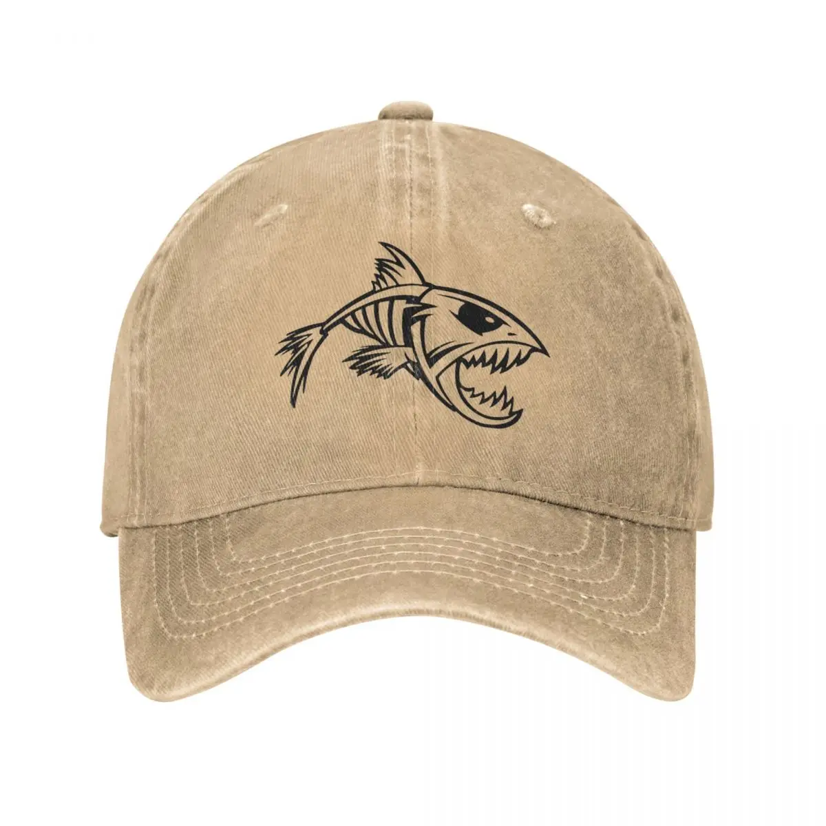 

Fish Skeleton Baseball Cap cowboy hat Peaked cap Cowboy Bebop Hats Men and women hats