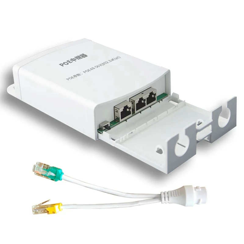 

POE Extender 4 Port POE Extender 100Mbps IEEE802.3AF/AT Standard For POE Camera Wierless AP Extend 250 Meter POE Switch