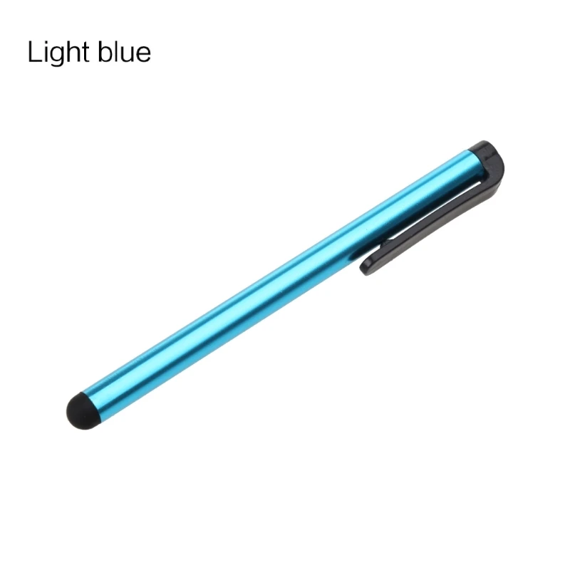Clip Design Universal Soft Head for Phone Tablet Durable Stylus Pen Capacitive Pencil Touch Screen Pen for Phone Tablet Use