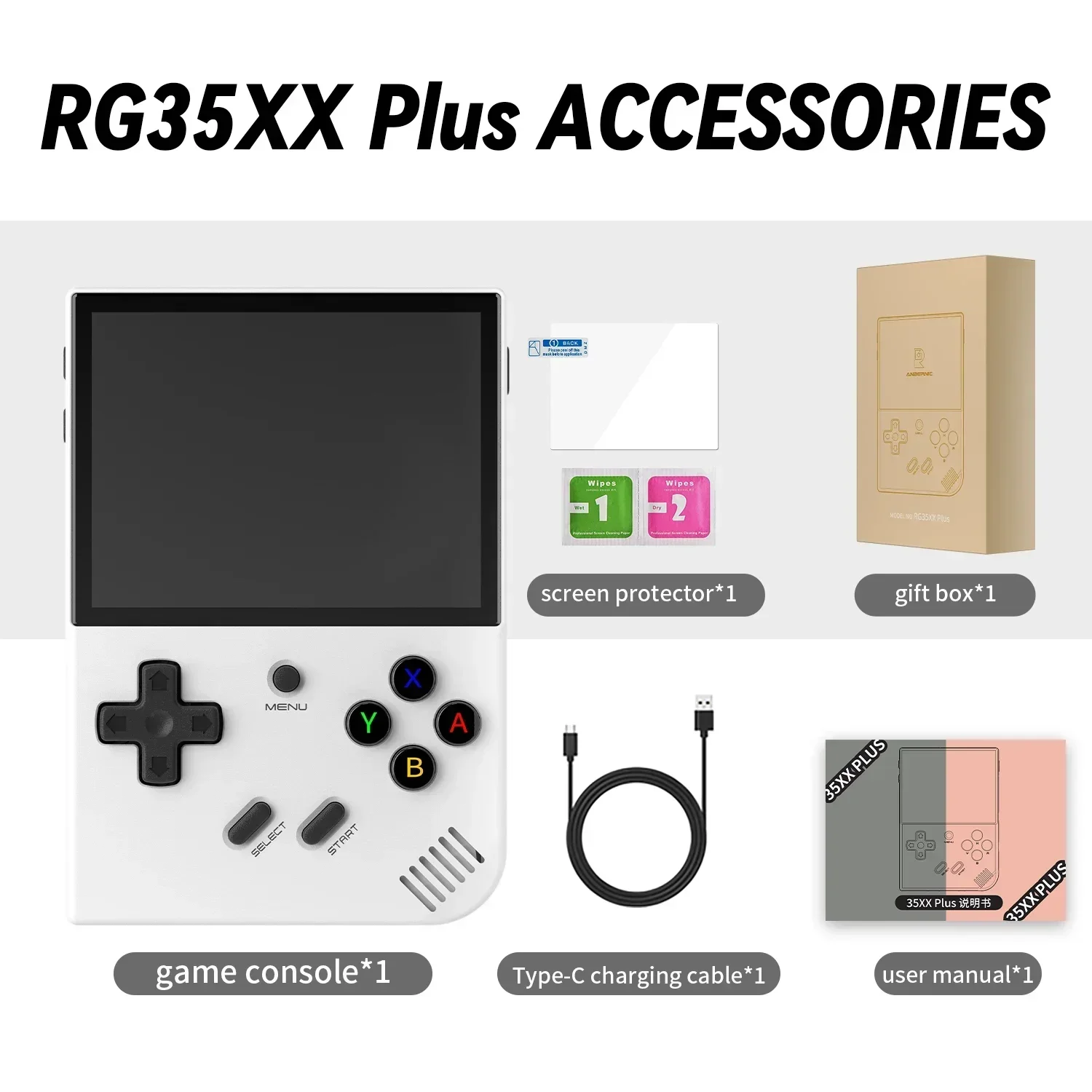Amazon.com: RG35XX Plus Retro Handheld Game Console