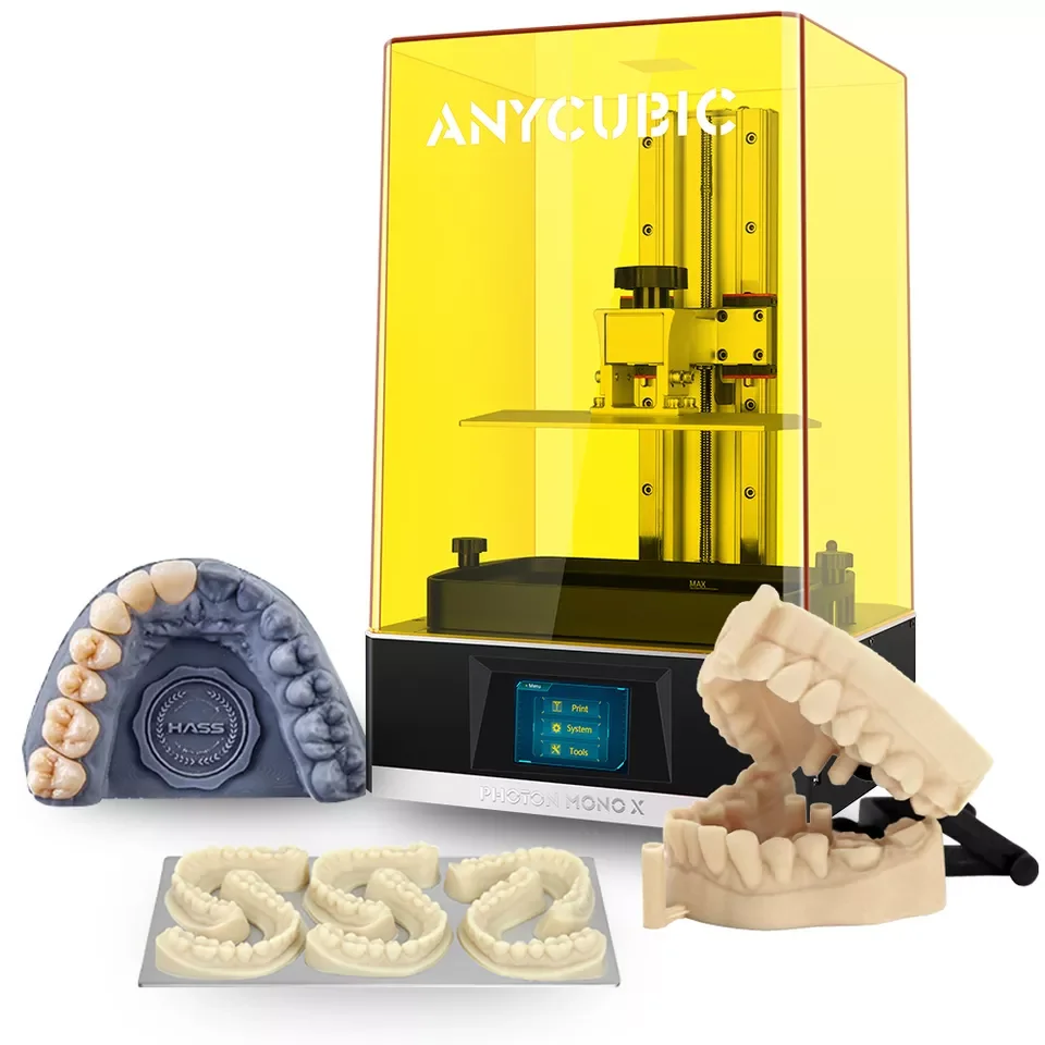 Anycubic Dental 3D Printing Mono X2 Lcd Dlp Resin 3D Printer Photon Mono X2 Large Size Dental 3D Printer