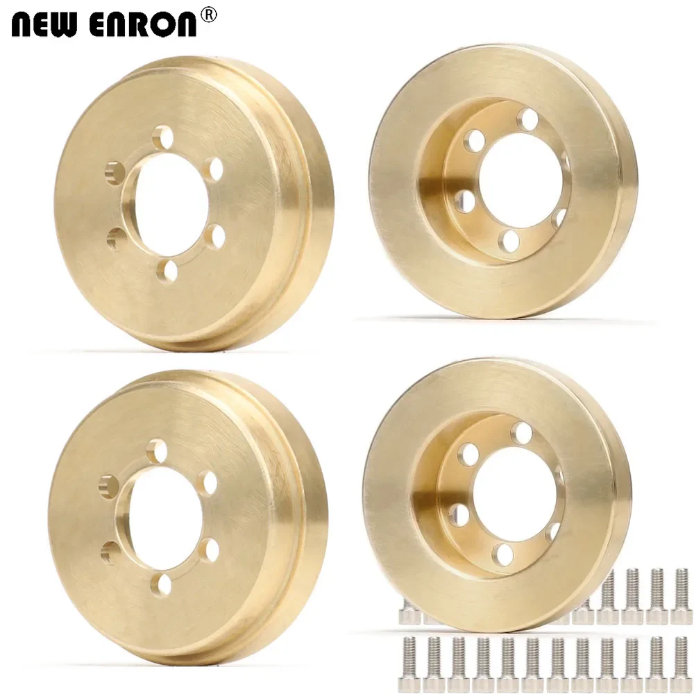 

NEW ENRON 63/66g Brass Heavy Duty Balancing Counterweights for RC Crawler Rock Car 1/10 1.9" 2.2" TRX4 Axial SCX10 90046 D90 TF2