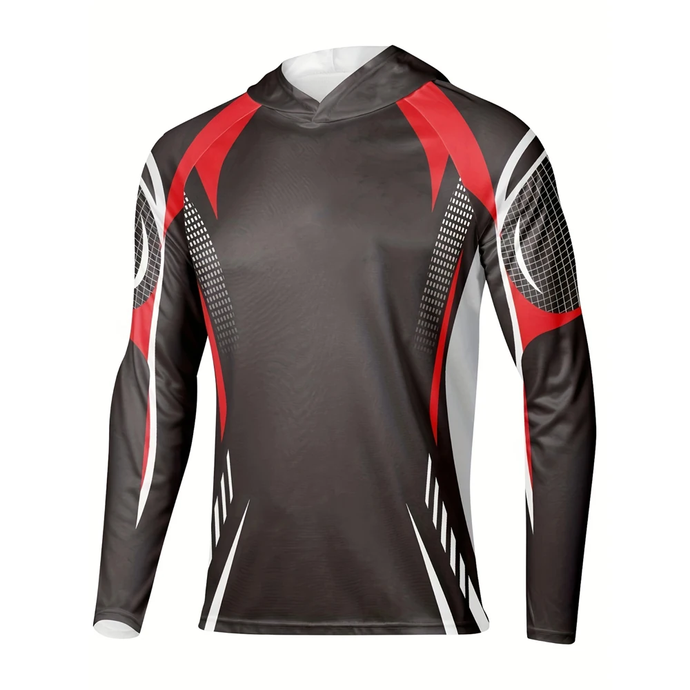 Fishing Hoodie Topsupf 50 shirts for men long sleeve fishing Jersey Sun Protection Quick Drying fishing shirts New Men