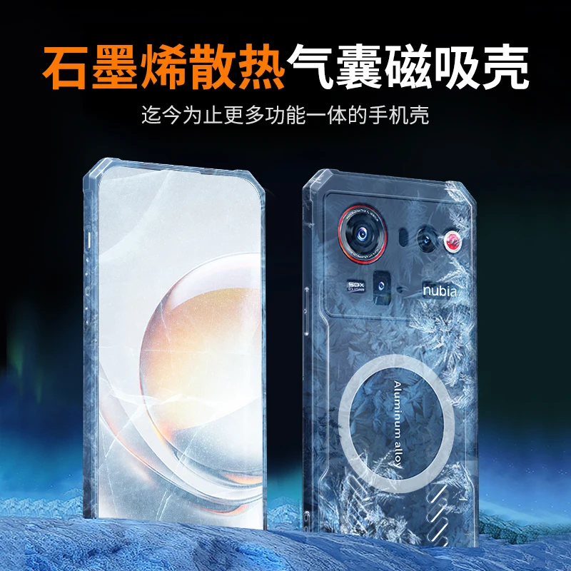 Advanced Heat Dissipation Shockproof Phone Case with TPU and Aluminum Alloy Cooling Sheet