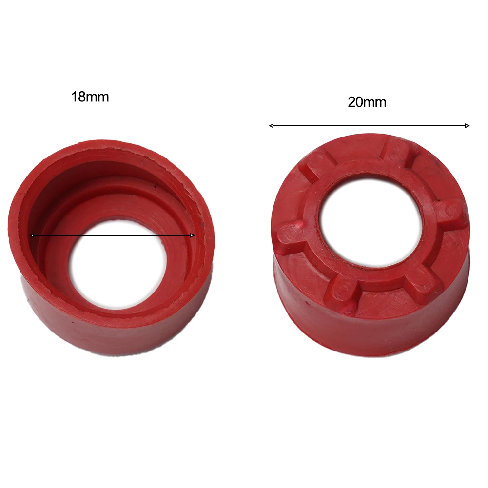2pcs Rubber Bearing Sleeves For Bosch GBH2-26 Impact Drill Electric Hammer Replacement Drilling Power Tools Parts 22x18mm