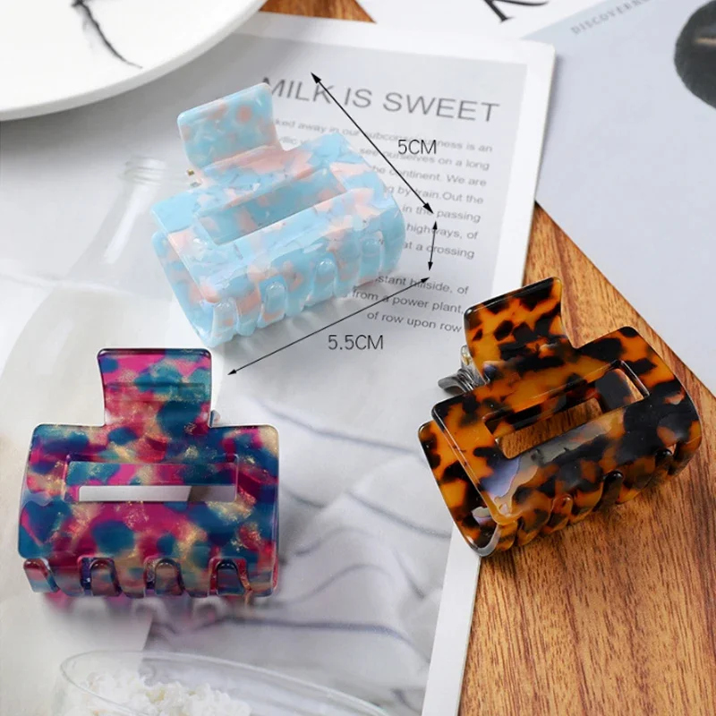 Рисунок 2 - Модные женские заколки-крабы из ацетата