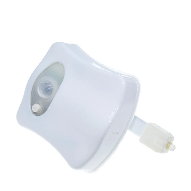 Smart PIR Motion Sensor Toilet Seat Night Light Backlight For Toilet Bowl  LED Luminaria Lamp WC Toilet Light 8 Colors Waterproof - AliExpress