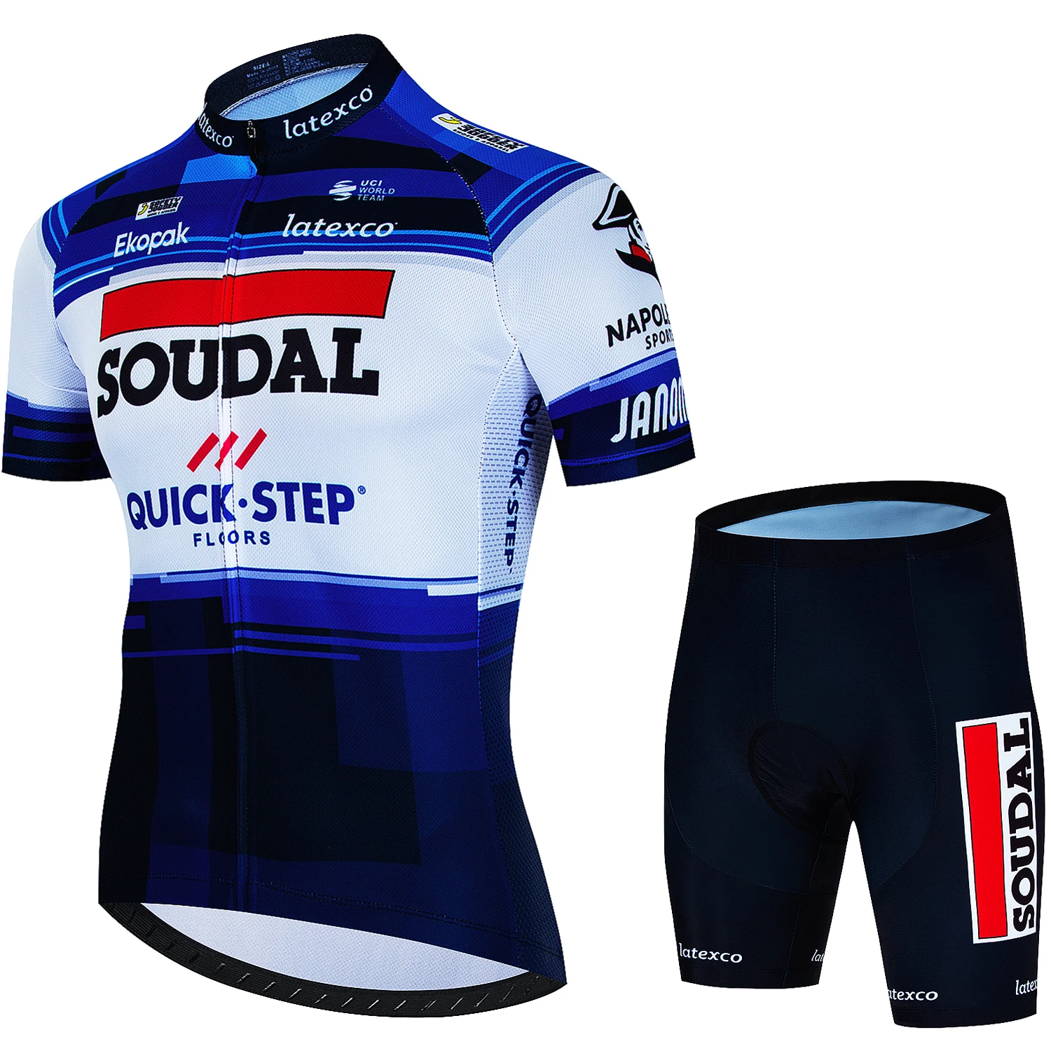 Tour De Quick Step Cycling Kit 2020 Tour ITALIA QUICKSTEP Cycling