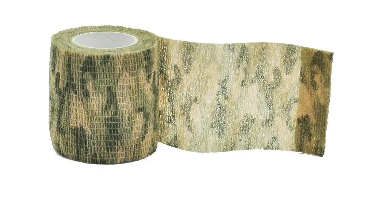 6/10 Stück Gaze-Tarnbandage, selbstklebende, atmungsaktive elastische Bandage zur Bewegungsfixierung von Fingern, Handgelenken und Beinen – Detail 8