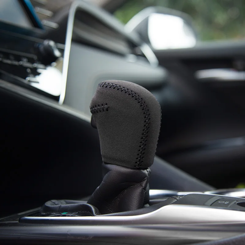 Car Shift Handle Glovesr Case Shift Anti-slip Grip Sleeve for Toyota Camry car shift handle sleeve