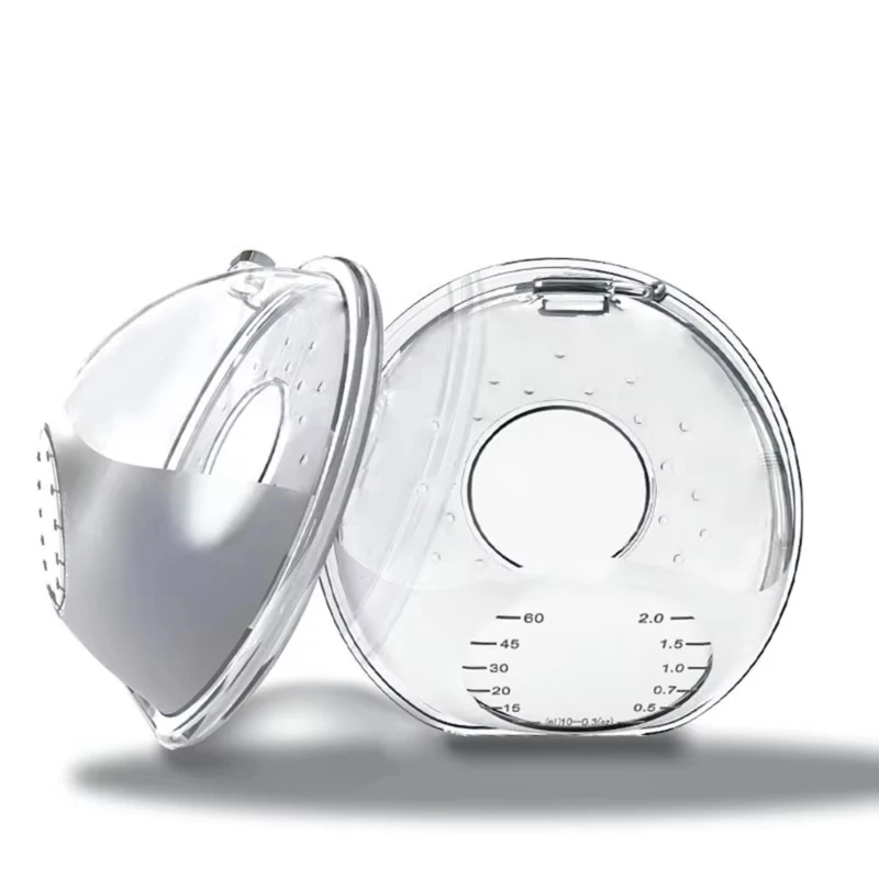 Silicone Breast Milk Collector - Wearable Nursing Cups and Letdown Catcher