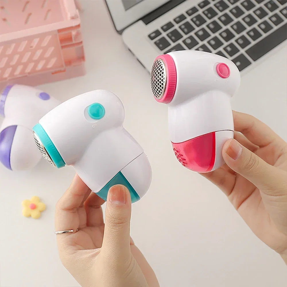 Mini Electric Lint Remover Sweater Pilling Machine Clothes Fabric Shaver Hair Ball Trimmer Fluff Wool Granule Pellet Shaver