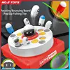 Electric Fishing Toy Turntable Bounce Launching Rocket Pop Up Fishing Game Toy Fine Motor Sensory Training Bouncing Board Toys 1
