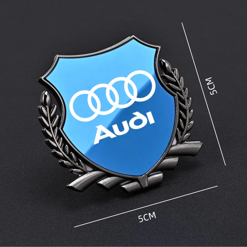 Audi Steering Wheel Logo Sticker