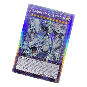 Yu-Gi-Oh! Collection DIY Proxy Cards  Dragon Magia Master Master of Dragon Magia Christmas Xmas Gifts Non-Original Collectiontoy 1