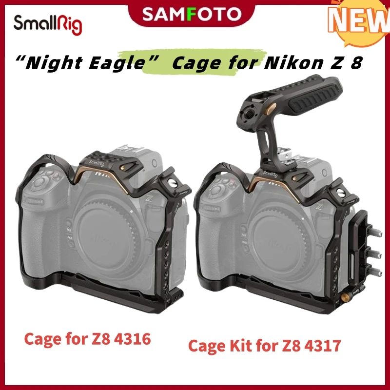 Plaque En L SmallRig Pour Nikon Z6III - Support Arca Avec Prise QD Et Cold Shoe