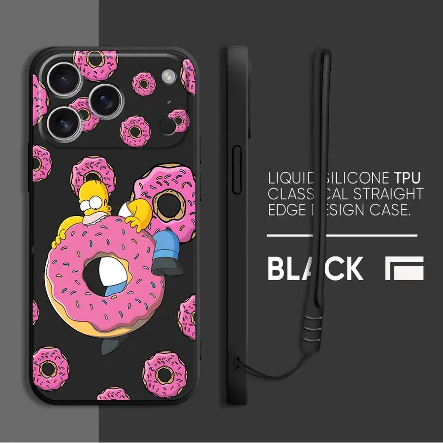 Simpson Donut Phone Cover