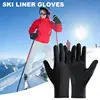 Winter Liner Gloves Non-Slip Warm Full Fingers Thermal Ski Gloves Windproof Touchscreen Gloves For Cycling Driving Hiking 1