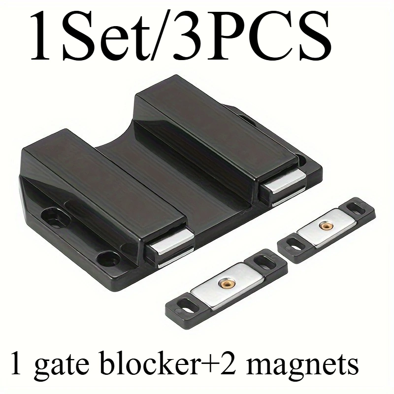 Cabinet Door Reboiler with Magnet, Magnetic Push Lock, Pressure Door Opener, Suitable for Various Wardrobes, Cabinets, Drawers