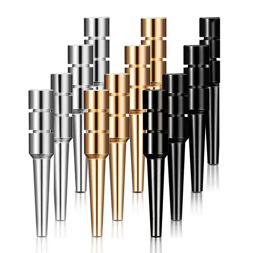 12Pcs Metal Cribbage Peg 3 Colors Cribbage Scoreboard Pin 1/8-Inch Holes Scoring Needle Score Stick Metal Game Board Pegs