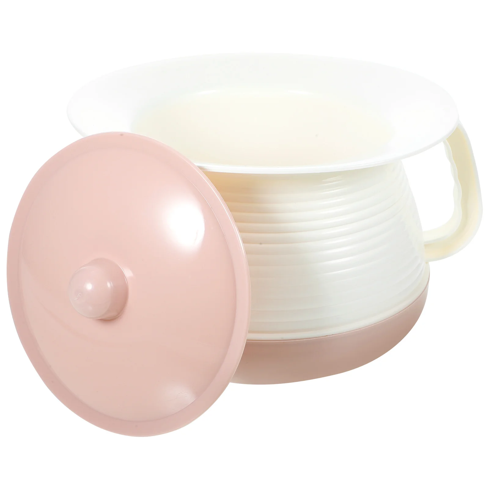 

Household Handheld Chamber Pot Fashion Child Elder Spittoon Children Bedpan Adult Urinal Toilet With Cover