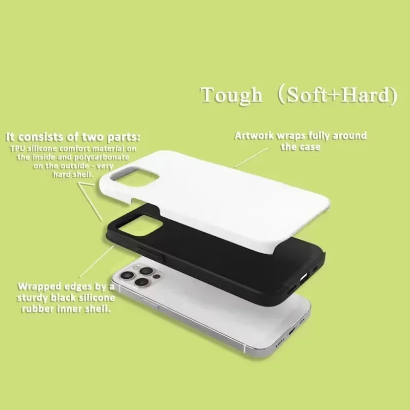 Luxurious Double-Layer Orange Water Splash Phone Case