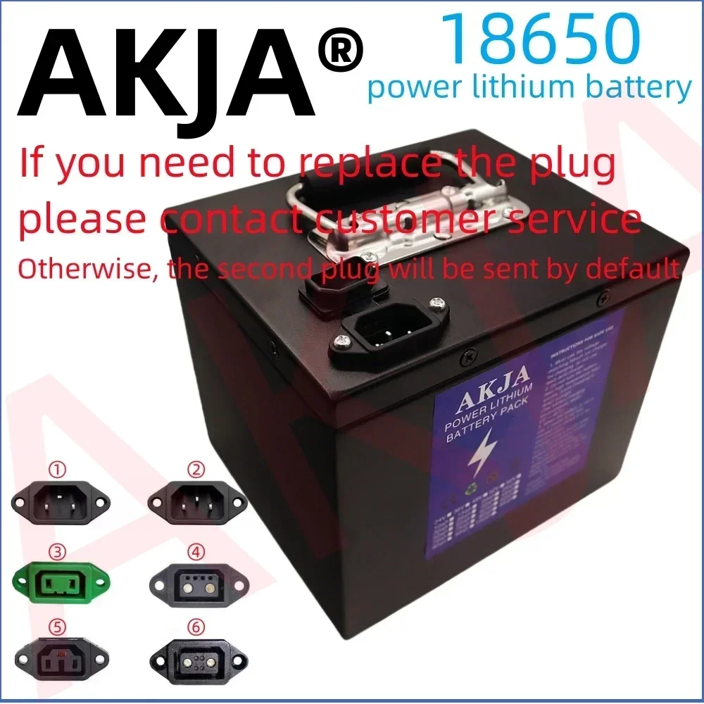 Battery Pack 18650 Lithium Battery 36V.48V.60V.72V Suitable for 250-2000W