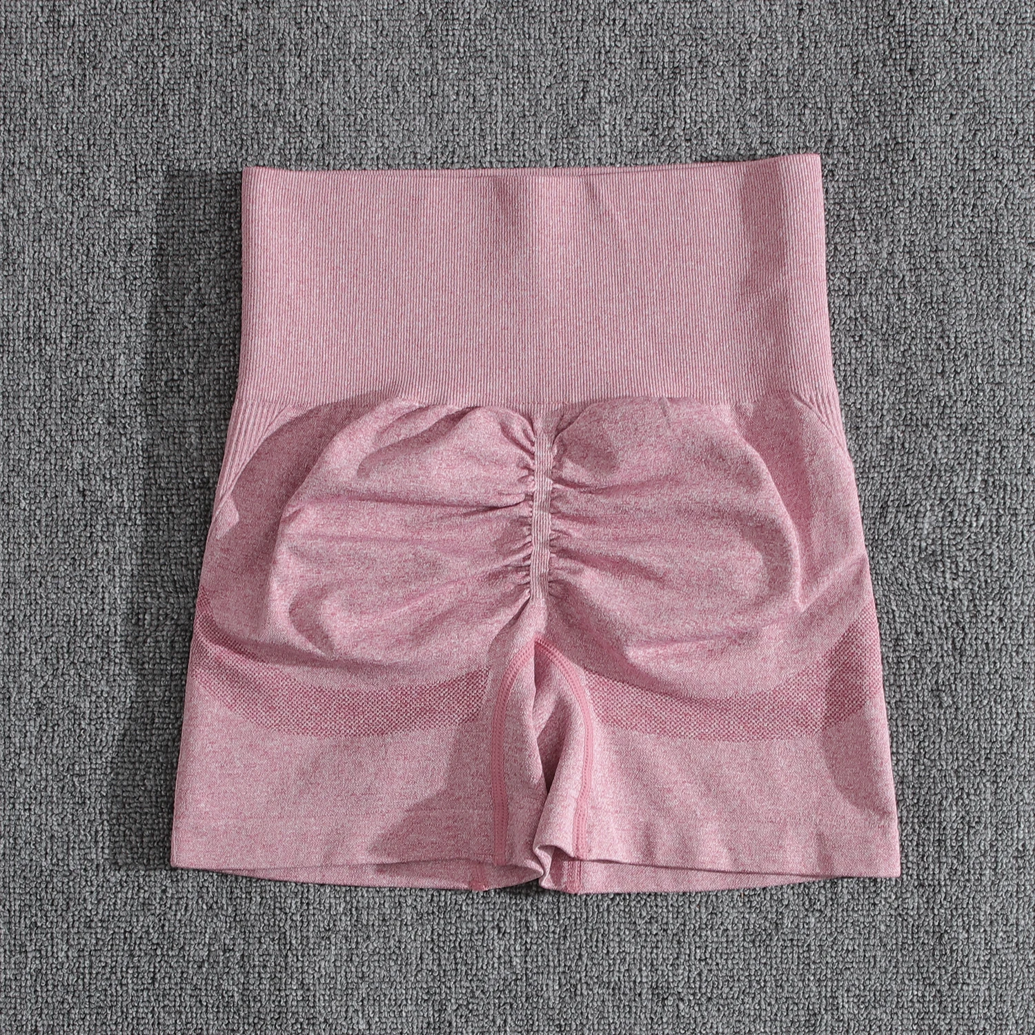 Conjunto Deportivo Efecto Push Up Sin Costuras Rosa