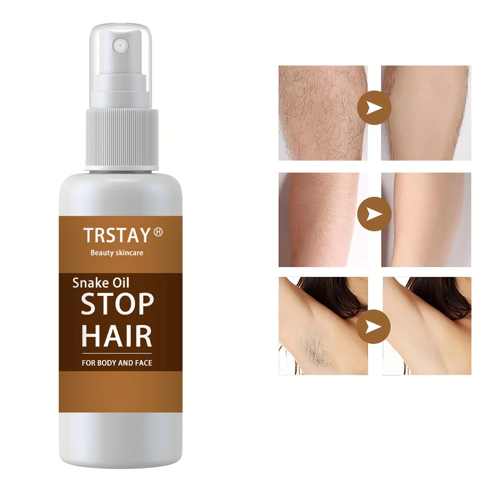 

Snake Oil STOP HAIR FOR BODY AND FACE Safety Plant essence