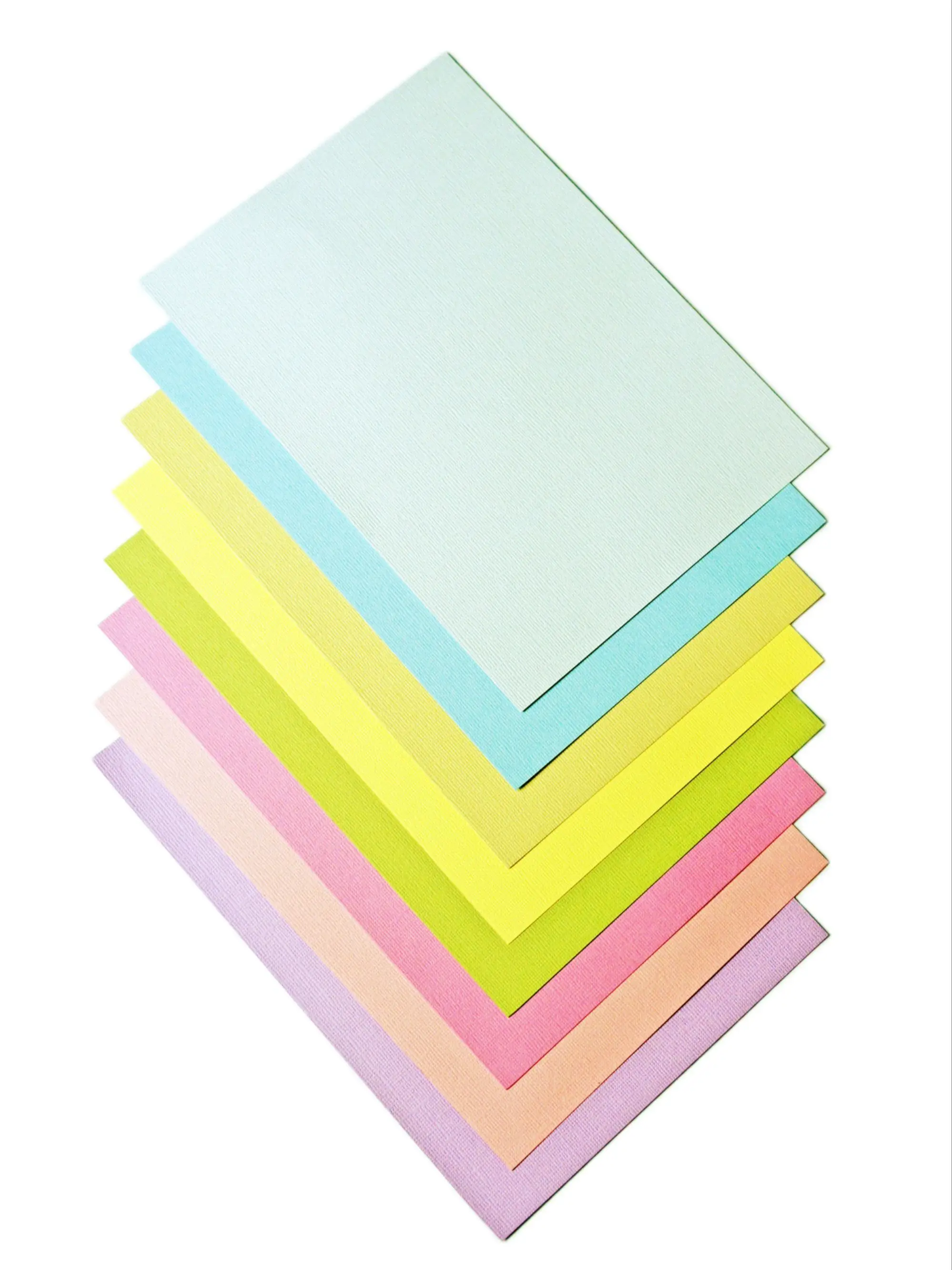 PastelsTexturedCardstockA4PK16DyeBasedColorHeavyCardboard