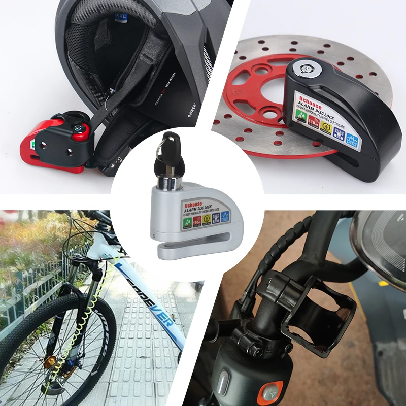Motorcycle & Scooter Disc Brake Alarm Lock 3
