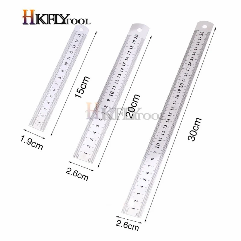 12 Inch Stainless Steel Metal Ruler- 12 Inch High Grade Stainless