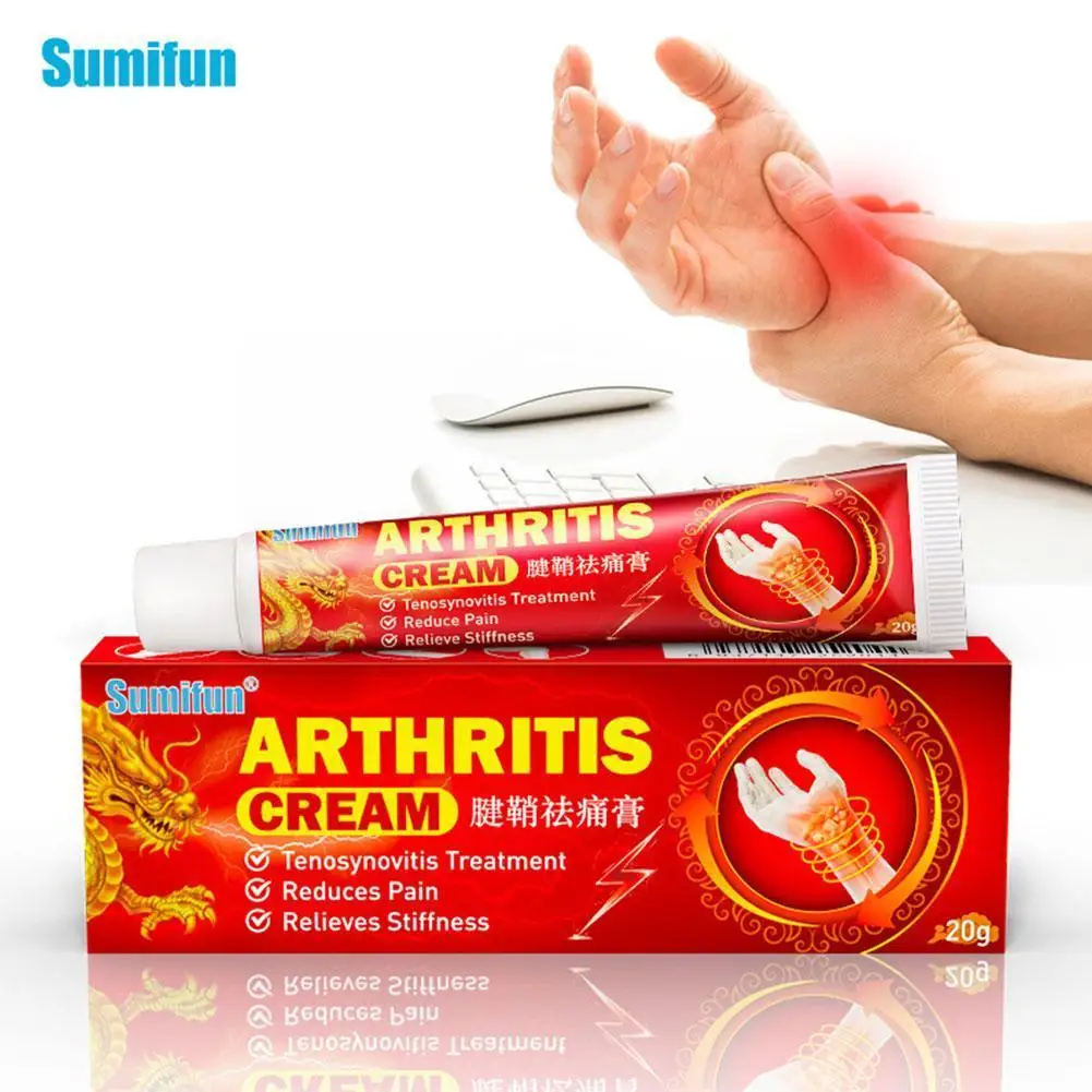 Sumifun Capsicum Arthritis Cream Hot Rheumatoid Arthritis Joint Knee Pain Relief