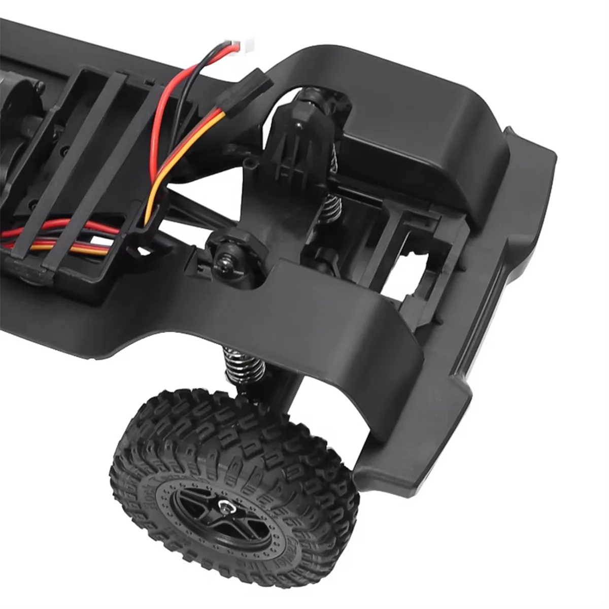 Wheelbase Assembled Frame Chassis Front Rear Axles Gearbox 155mm 6.10inch for TRX4M 1/18 AX-8560
