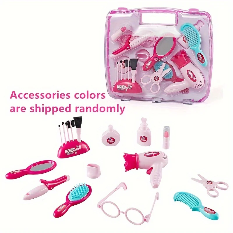 Children's Cosmetics Dressing Toys Set for 3-6 Years Old Girls