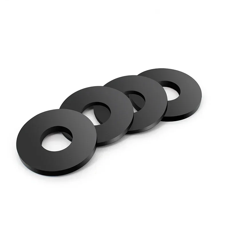 Description Picture 4 of itemFlat gasket H1-H2.5-H3mm M2-M42 VMQ Rings Sealing silicon rubber seals waterproof Elastic gasket in stock wholesale washer