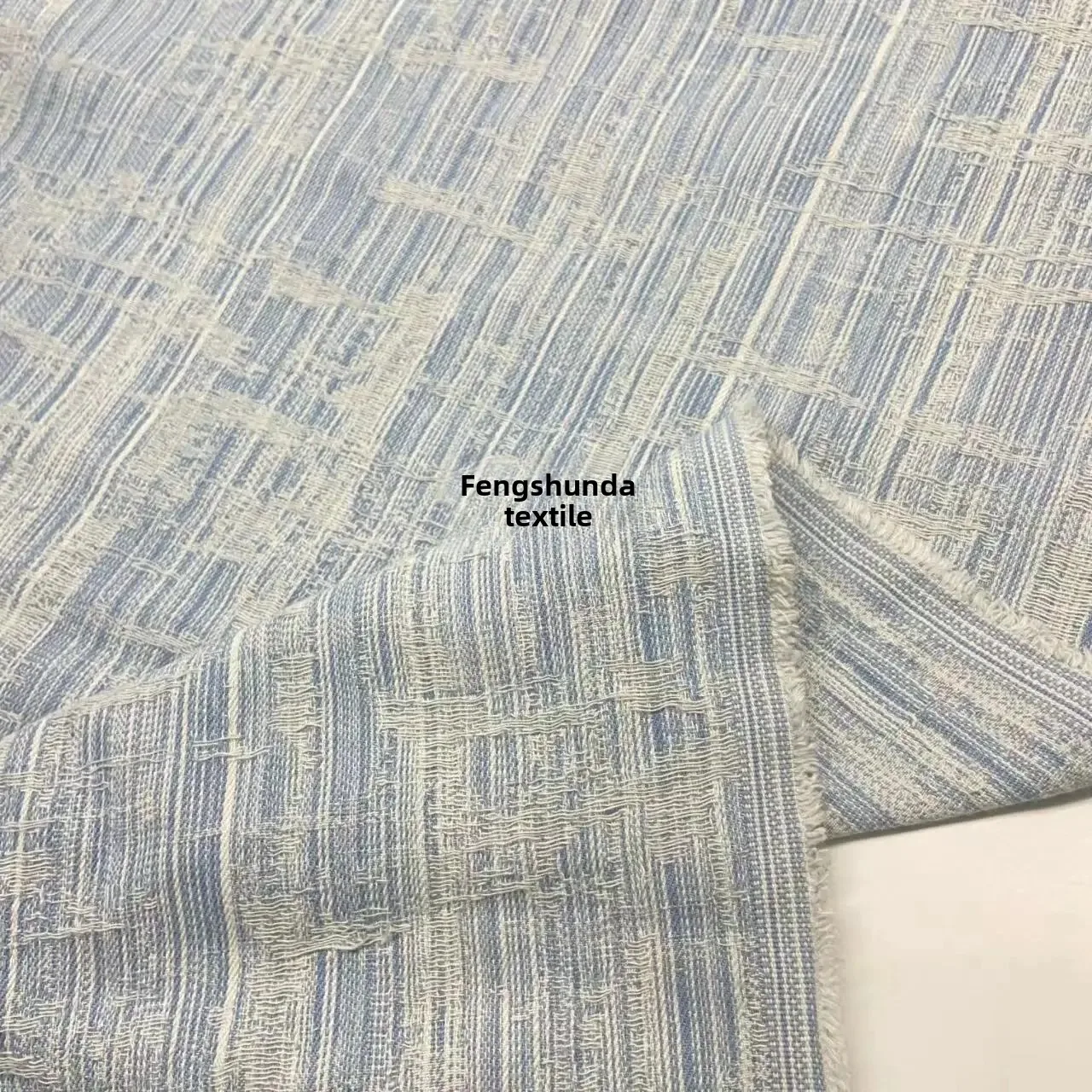 Washed Fabric Clothing Pants Outerwear Bamboo Node Embroidery Fabric for Men Women Children Baby Clothing Accessories