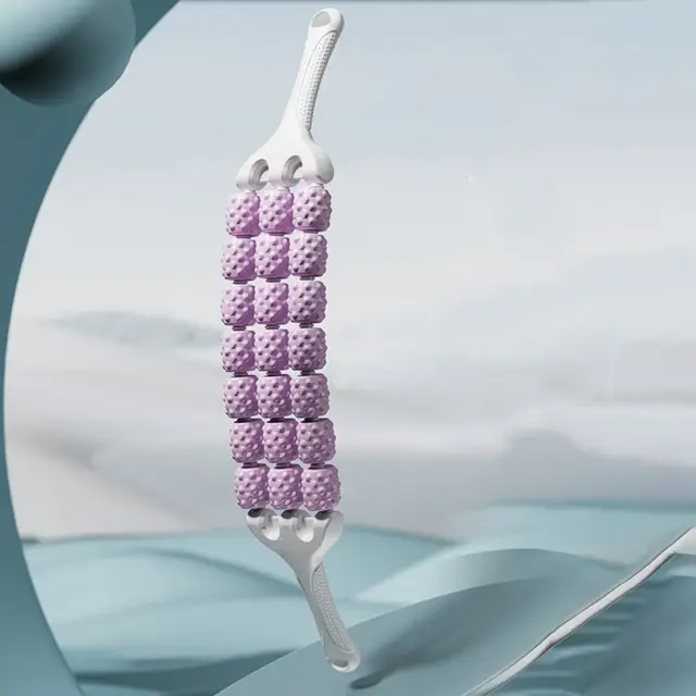 Three-Row Curved Massage Roller 4
