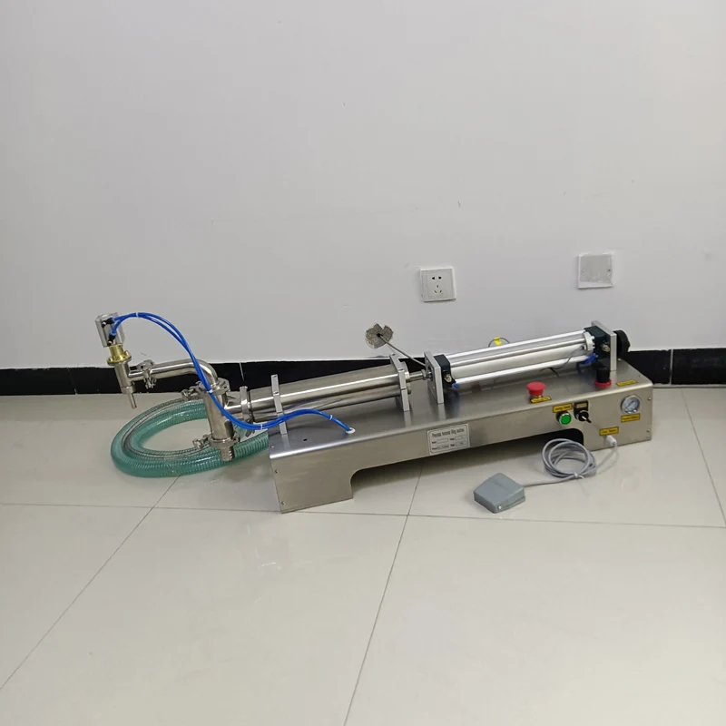

Desktop Liquid Filling Machine Single Head Multifunctional Filling Machine Juice Beer Etc.